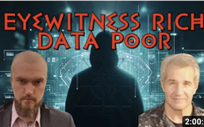 Eyewitness Rich Data Poor | Dr. David Morehouse